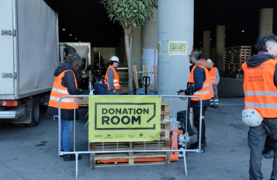 Barcelona reuses five tonnes of material from the Mobile World Congress