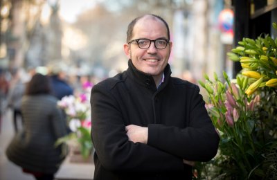 Ferm&iacute; Villar of Amics de la Rambla (Friends of the Rambla), leading the way for responsible tourism