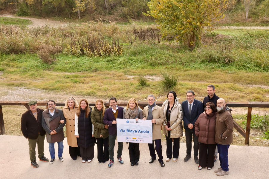 The Via Blava Anoia offers a new sustainable tourism corridor in the province of Barcelona